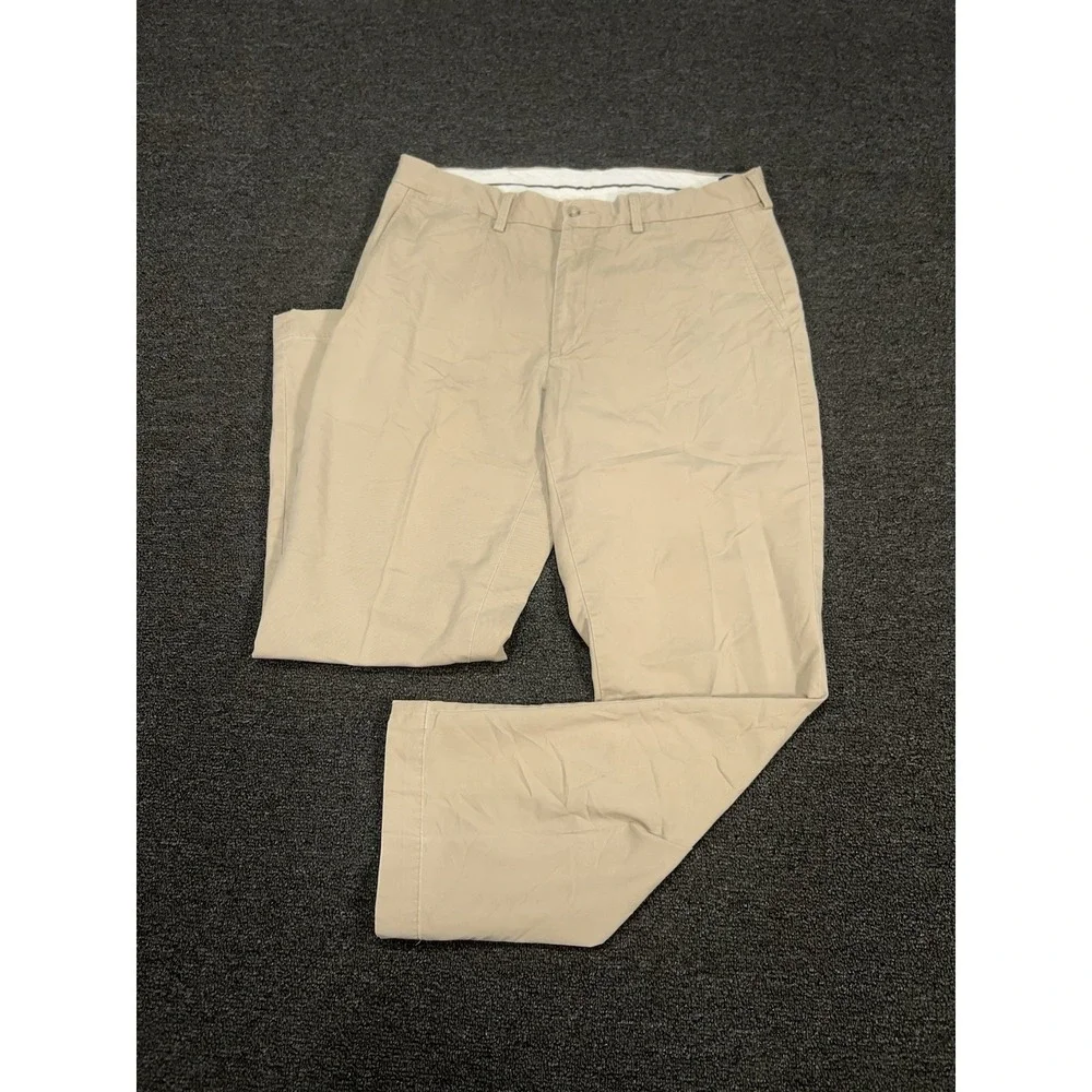 Polo Ralph Lauren Stretch Classic Fit Chino Pants Men's 36x32 (Fits 36x30) Beige